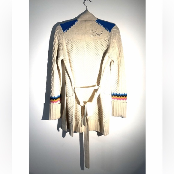 Zadig & Voltaire Joy Multi Stich Long Cardigan. - Picture 9 of 14